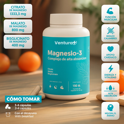 suplemento de magnesio