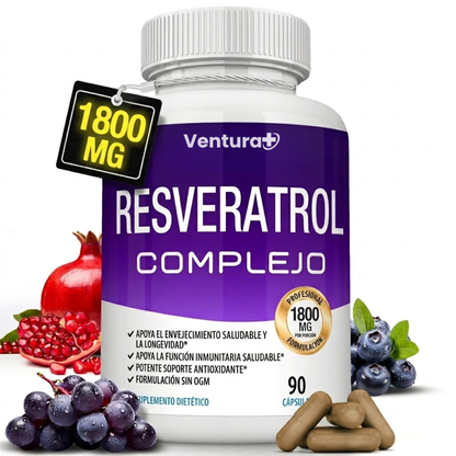 Suplemento De Resveratrol Complex