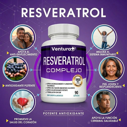Suplemento De Resveratrol Complex