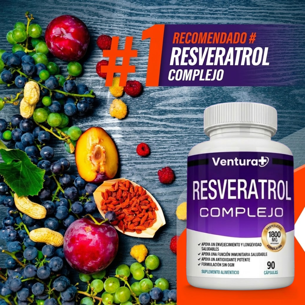 Suplemento De Resveratrol Complex
