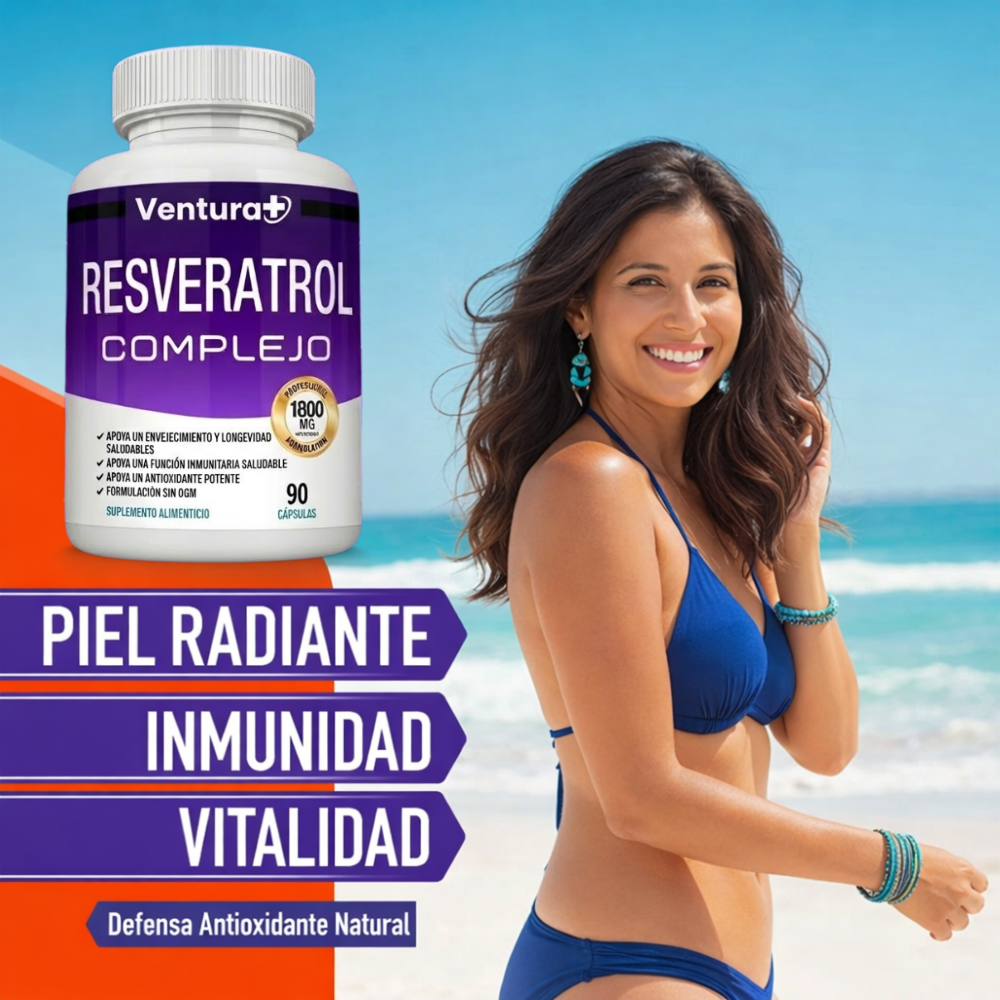 Suplemento De Resveratrol Complex