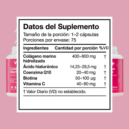 Supplemento de Colageno Marino